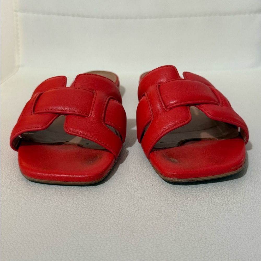 Red Flat Sandals BibiLou - Picture 8 of 11
